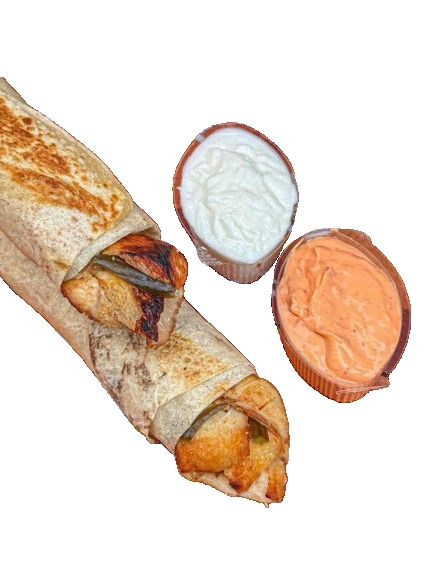 ساندوتش شاورما فراخ